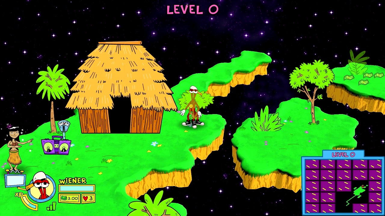 Early level. TOEJAM & Earl: back in the Groove. Toy Jam and Earl. TOEJAM and Earl Grove. Darkwood и TOEJAM & Earl: back in the Groove.
