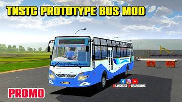 🎀🤩TNSTC PROTOTYPE BUS MOD PROMO IN BUSSID🔥😎