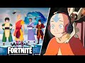 Aang y sus amigos juegan fortnite avatar la leyenda de aang  factykilian