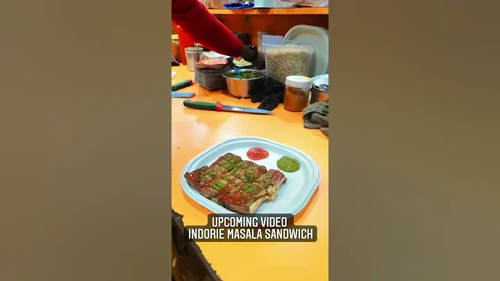 Indorie Masala Sandwich.  #food #shorts #fyp  #trendingshorts