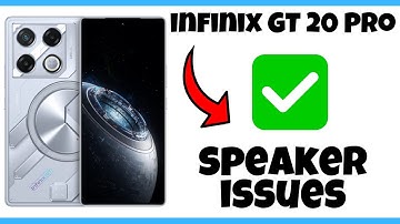 Speaker Not Working Issue infinix GT 20 Pro || How to solve the speaker issues