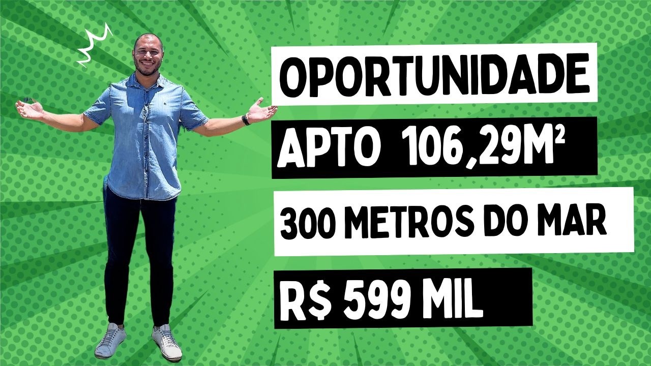 APARTAMENTO 3 SUÍTES SENDO 1 REVERSÍVEL + DCE | BAIRRO DO BESSA | 106,29m² - OPORTUNIDADE!