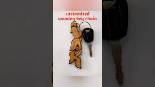 most amazing#creative ideas#Customize wooden key chain#DIY wood crafts#use#scrap#wood