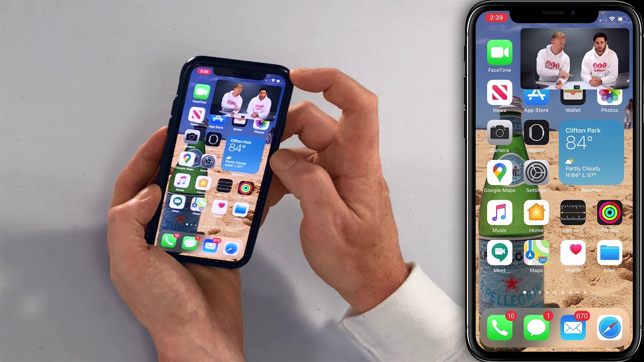 How To Use Picture In Picture On iPhone [iOS 14] - YouTube