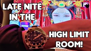 Late Nite in the High Limit Room at Borgata!