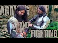 Fighting in armor, DND, and games con 