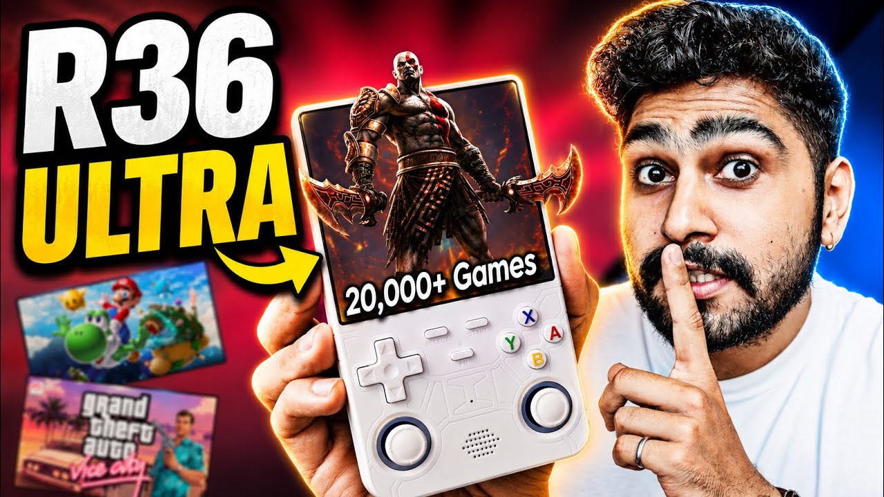 Kora R36 I Tested R36 Ultra.. is it a New Retro King? - YouTube