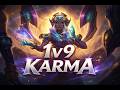 Can a support 1v9 in higher elo?