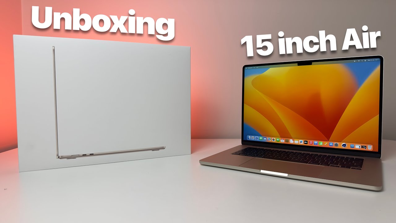 15-inch M2 MacBook Air (2023) Unboxing & Comparison 