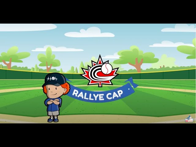 rally cap cartoon