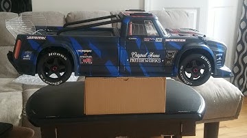 Arrma Infraction, First Run LIVE