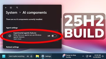New Windows 11 25H2 Build 26220.7262 – New Big Features, Point-in-time Restore, AI and Fixes (Dev)