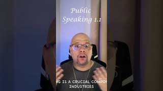 Public Speaking 1.1 short2 #publicspeaking