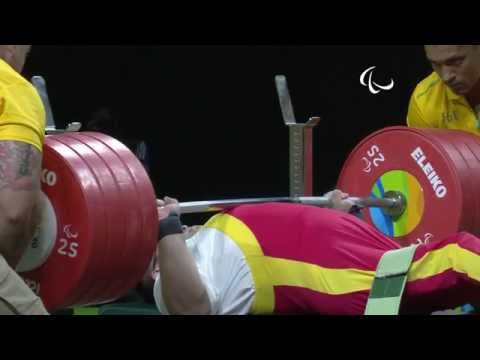 Powerlifting | GU Xiaofei wins Silver | Men’s -80kg | Rio 2016 Paralympic Games