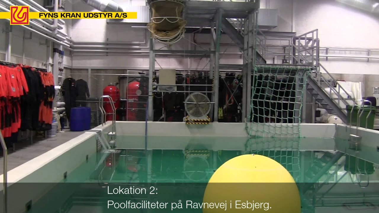 Som svar på ugunstige bjærgning Sikkerheden er i fokus hos Maersk Training i Esbjerg - YouTube