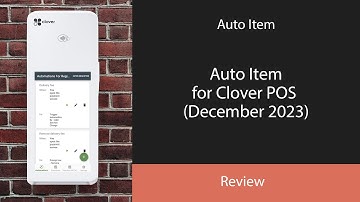 Auto Item for Clover POS (December 2023)