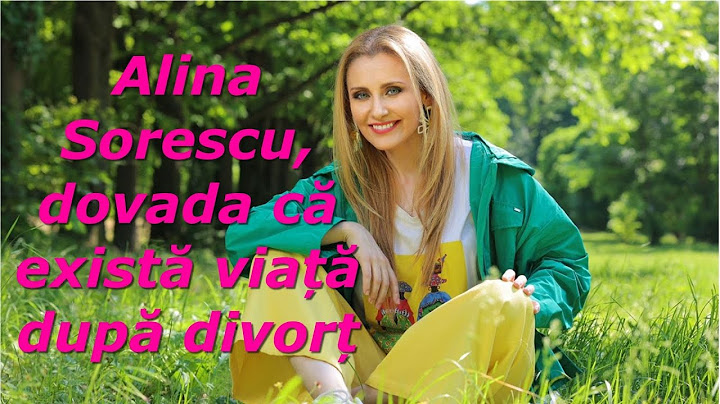 Alina Sorescu, dovada că există viață după divorț