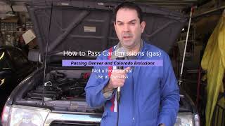 Pass car emissions smog tests