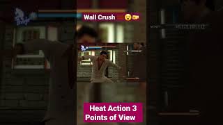 "Wall Crush" Heat Action - 3POVs #yakuza0 #shorts