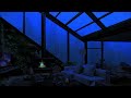 Captivating THUNDERSTORM Experience Under a Glass Roof for Deep, Meditative Sleep