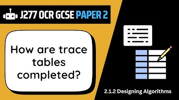 Trace Tables | 1.2 | OCR GCSE Computer Science | J277