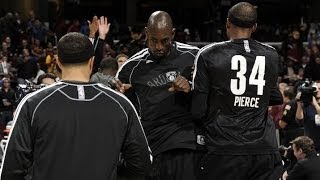 Paul Pierce & Kevin Garnett debut for the Brooklyn Nets - Highlights vs Cleveland Cavs 10/30/2013