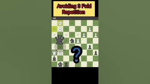 Chess Avoid 3 Fold Repetition