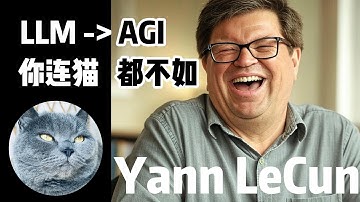 AI教父坦言LLM - AGI全都是炒作｜杨立昆 Yann LeCun