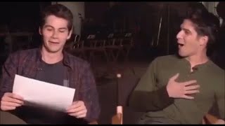 Dylan O'Brien And Tyler Posey Funny Moments