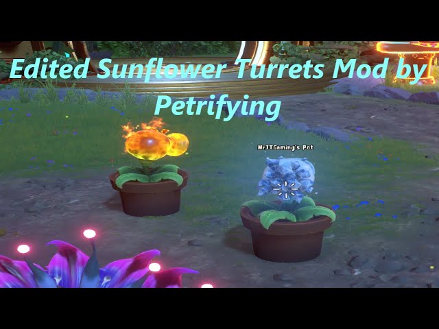 Shrinking Violet Sunflower [Plants vs. Zombies: Garden Warfare 2] [Mods]