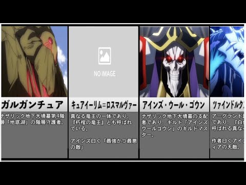 オバロ オーバーロード強さランキング Youtube