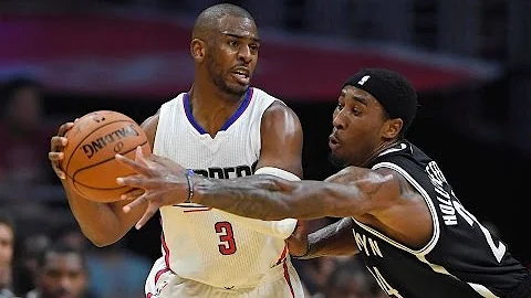 Chris Paul vs Nets (14/11/2016) - 21 Pts, 9 Assists, 8-11 FGM, 4-6 Threes, In 3 Quarters!