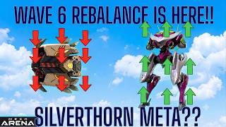 Wave 6 Rebalance Details Is Finally Here!!.. Are They Good! | Mech Arena