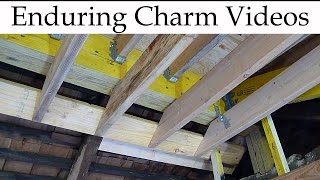 An explanation and real world example of a structural ridge beam used to support roof rafters. See how a structural ridge was used 