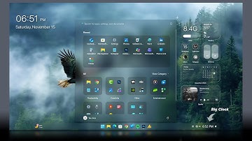For Windows 11 25H2 - Get the New Redesigned Glass Taskbar, Start Menu & More!