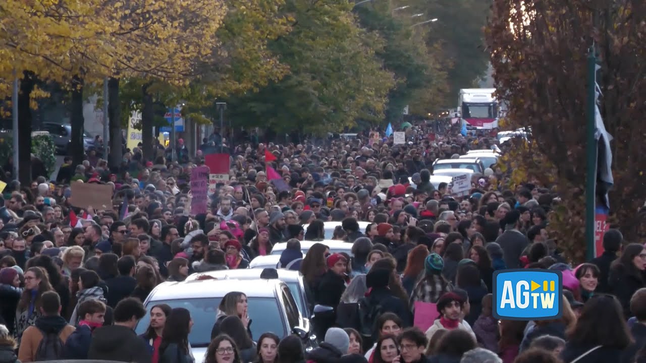 Giornata contro la violenza sulle donne, Non una di meno in corteo a Roma