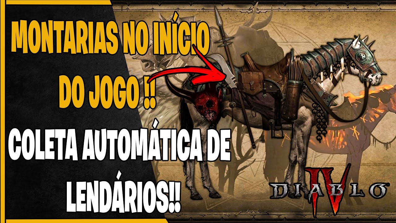 Diablo IV: montarias do jogo são mais rápidas no PC - Adrenaline