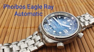 Outdoor Watch Review - Phoibos Eagle Ray PY029B and what they never mention about compressor watches