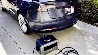 Can SuperBase Pro 2000 charge your Tesla?
