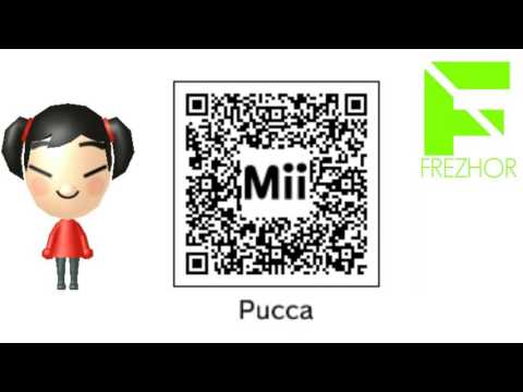 Mii Maker - Pucca The Love Ninja Mii Free giveaway QR Code Nintendo  3DS/WiiU/N3DS/Miitomo