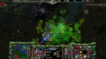 Warcraft III: REFORGED - Dota All Stars AI - 3 vs 3 Insane Difficulty - Alchemist