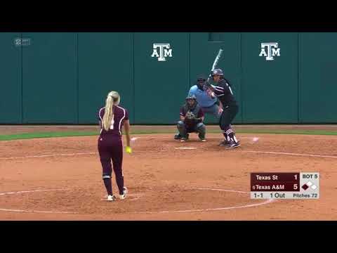 Softball: Highlights | A&M 6, Texas State 3/A&M 1, Utah 0