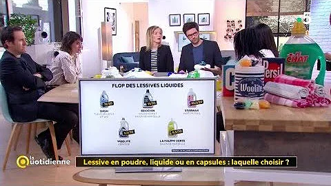 Quelle est la meilleure lessive pour machine à laver ?