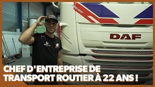 Chef Dentreprise De Transport Routier À 22 Ans