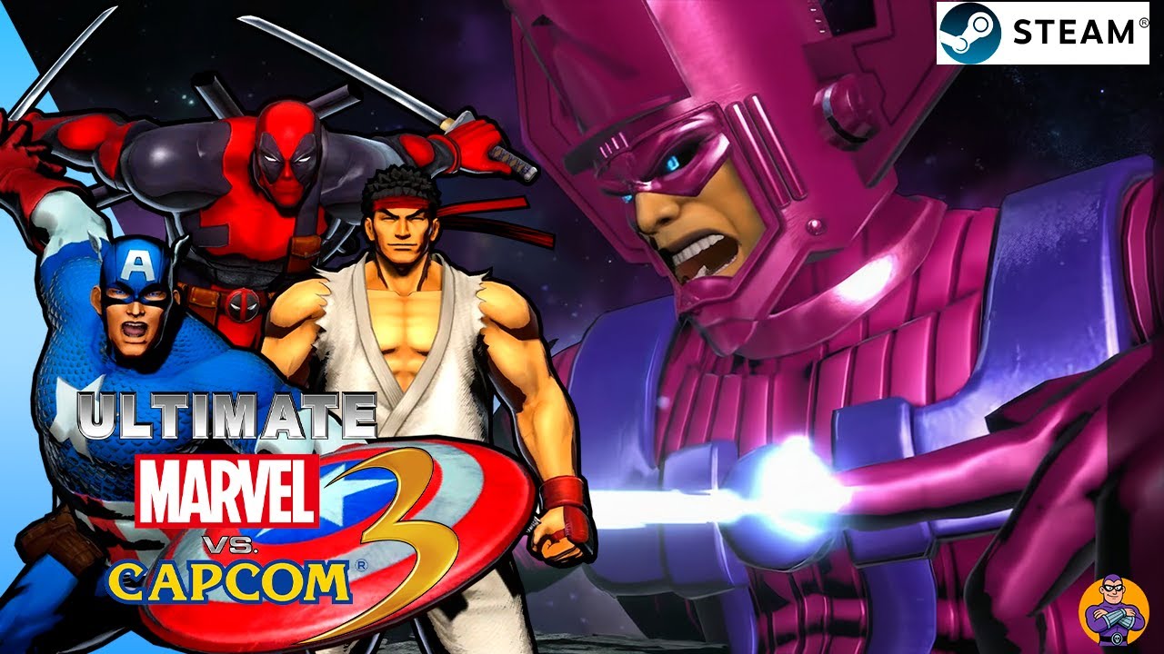 Ultimate Marvel Vs. Capcom 3 - Capitão America - Deadpool - Ryu (PC Steam - 2011) 1 Ficha