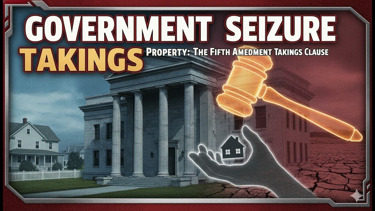 Government Seizure of Property: The Fifth Amendment Takings Clause