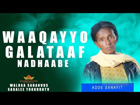 DINQII WAQAAYYOO KANA ILAALA WaldaaSadanuusSagaleeTokkoon