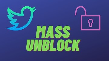 unblock all blocked Twitter accounts at once (mass unblock) tutorial chrome extension script