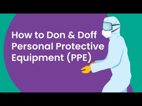 PPE Donning & Doffing by Infection & Control Unit HKL - YouTube
