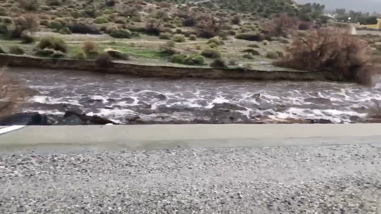 Palm Springs Flooding 2019 - YouTube